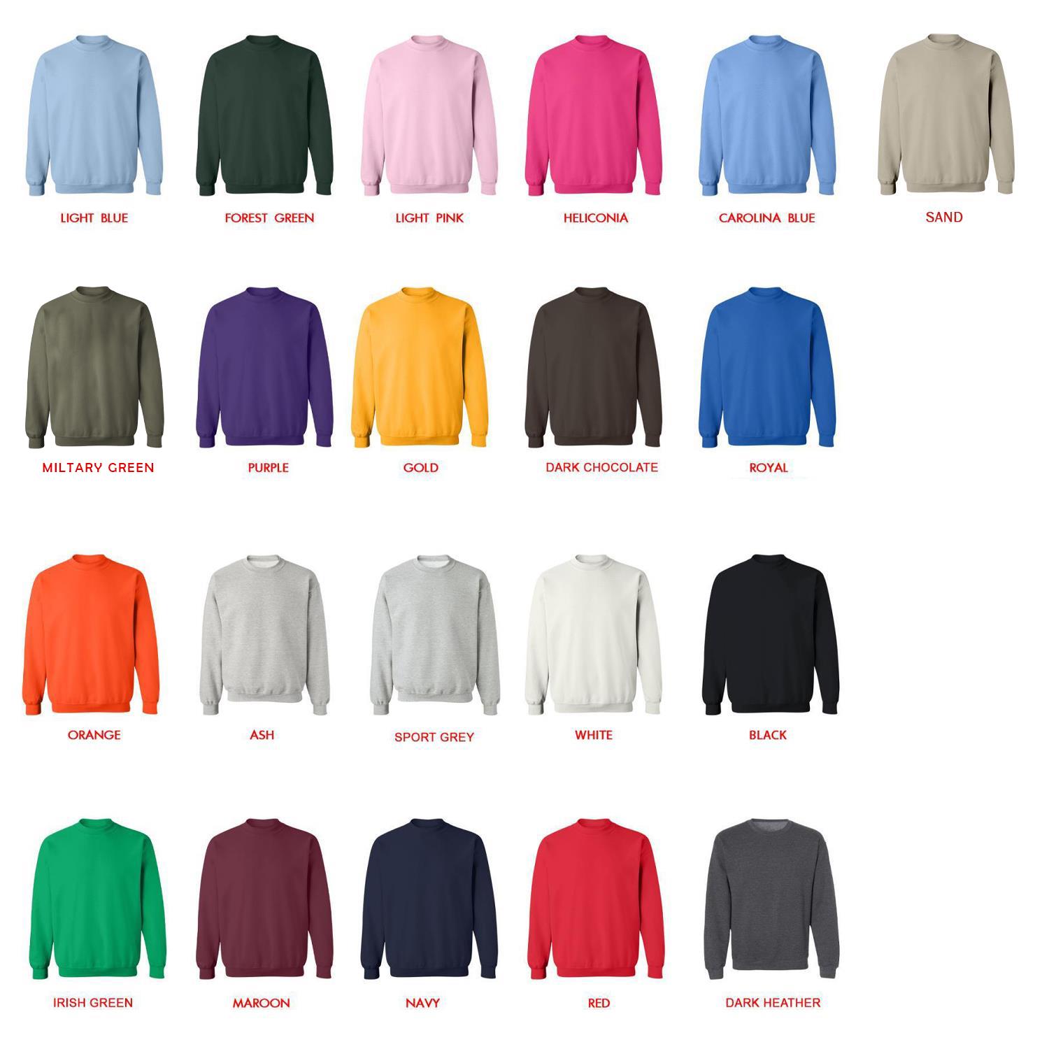 sweatshirt color chart - Sakamoto Days UK Shop