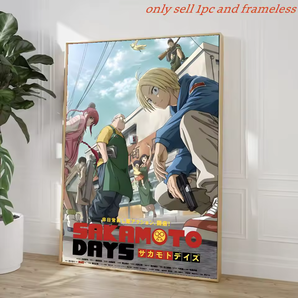 Vintage Anime Wall Art