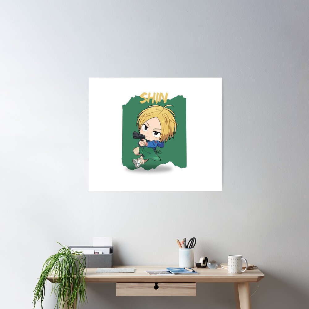 Chibi Shinuu Vintage Graphic Merchandise Poster - Image 2