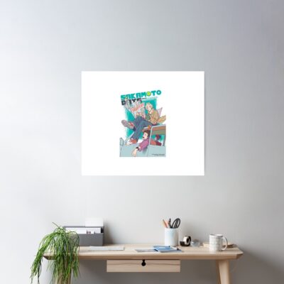 Alternative view of Classic Fan Gear Sakamoto Days Poster