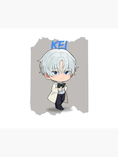 Alternative view of Chibi Kei Exclusive Graphic Throw Pillow