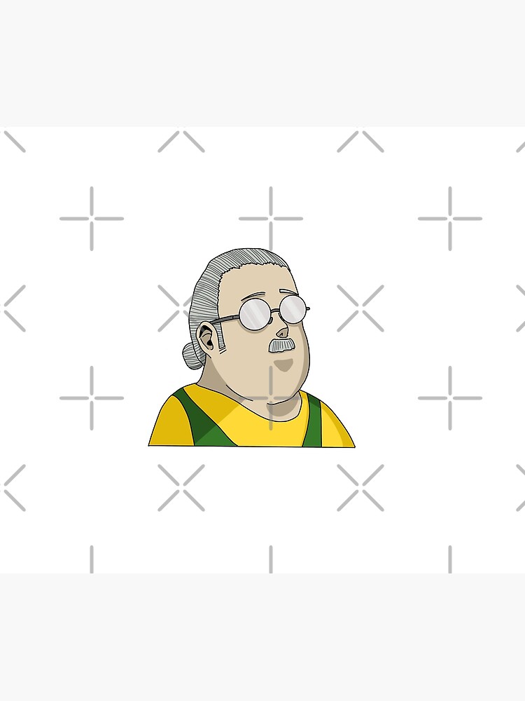 Taro Sakamoto Vintage Graphic Print Shower Curtain - Image 2