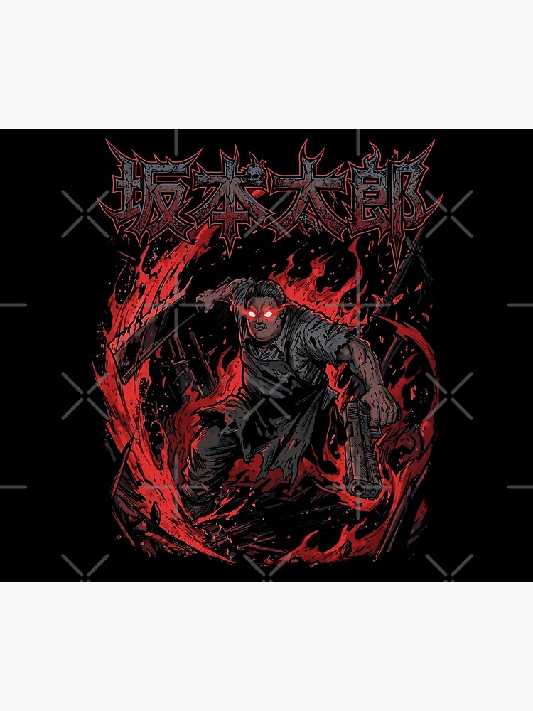Sakamoto Dark Art Tapestry - Image 2