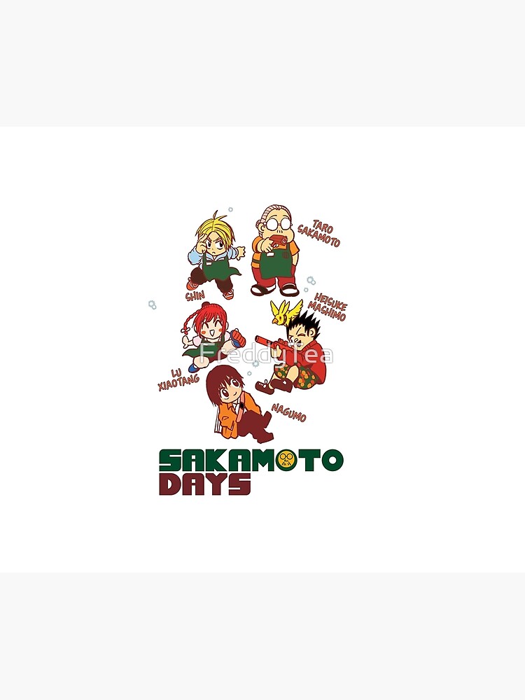 Classic Iconic Print Artwork Sakamoto Days Tapestry - Image 2