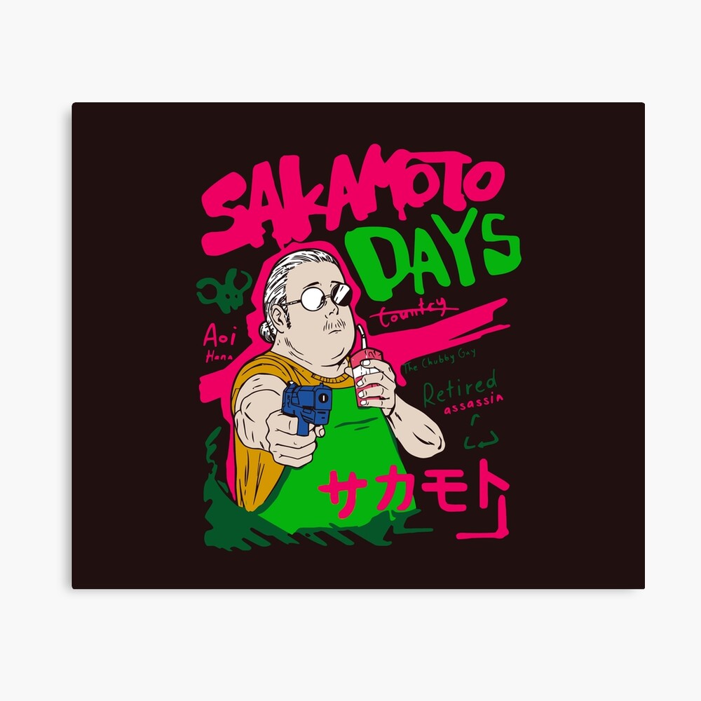Retro Iconic Artwork Edition Sakamoto Days Poster