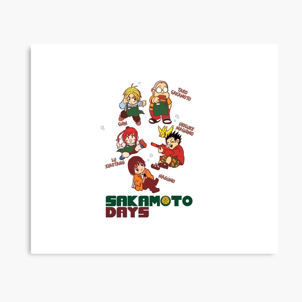 Classic Iconic Print Artwork Sakamoto Days Poster