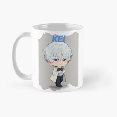 Alternative view of Chibi Kei Retro Stylish Fan Print Mug