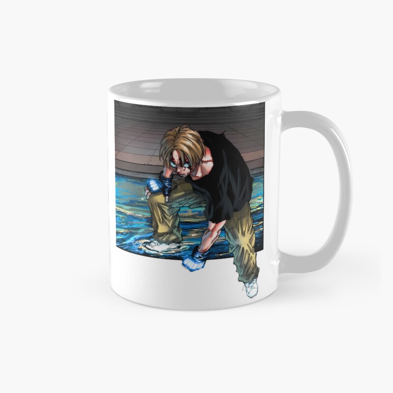 Retro Stylish Fan Print Mug