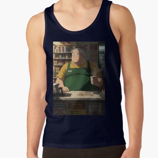 Taro Sakamoto Collectible Legacy Print Anime Tank Top - Image 5
