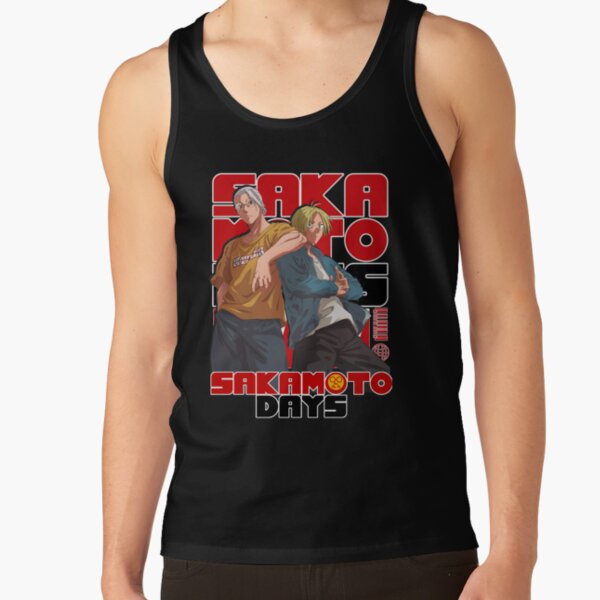 Taro Sakamoto Modern Legacy Graphic Anime Tank Top - Image 3