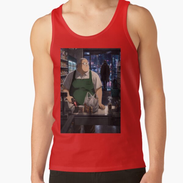 Taro Sakamoto Timeless Anime Style Tank Top - Image 5