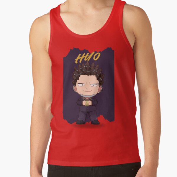 Chibi Hyo Retro Print Anime Tank Top - Image 4
