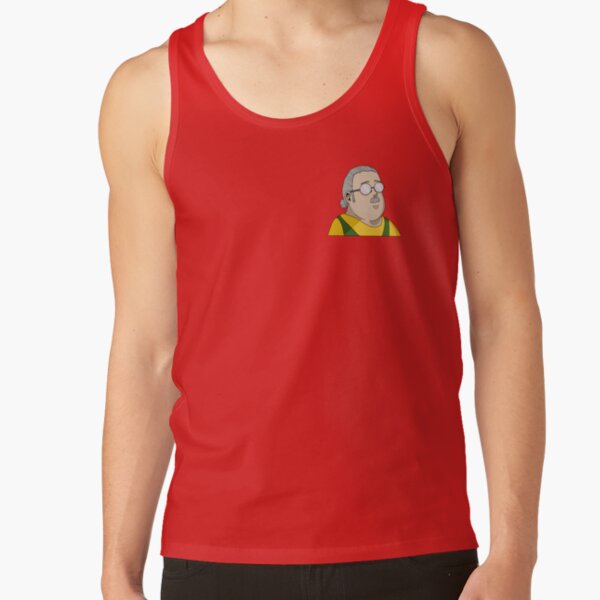 Taro Sakamoto Classic Design Anime Tank Top - Image 4