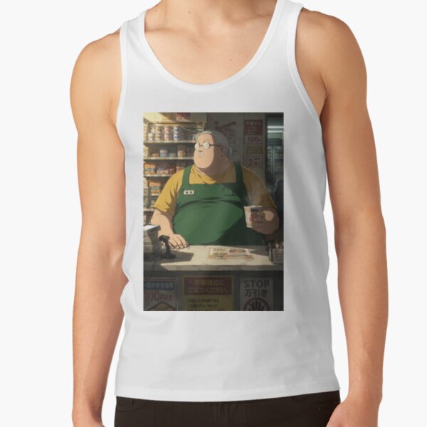 Taro Sakamoto Collectible Legacy Print Anime Tank Top - Image 2