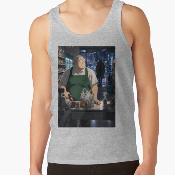 Taro Sakamoto Timeless Anime Style Tank Top - Image 4