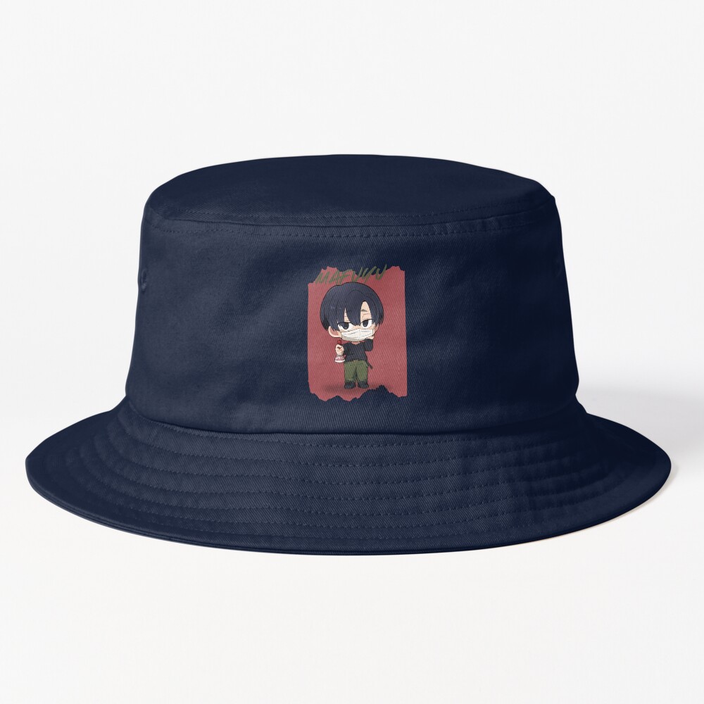 Chibi Gakuu Graphic Anime Bucket Hat