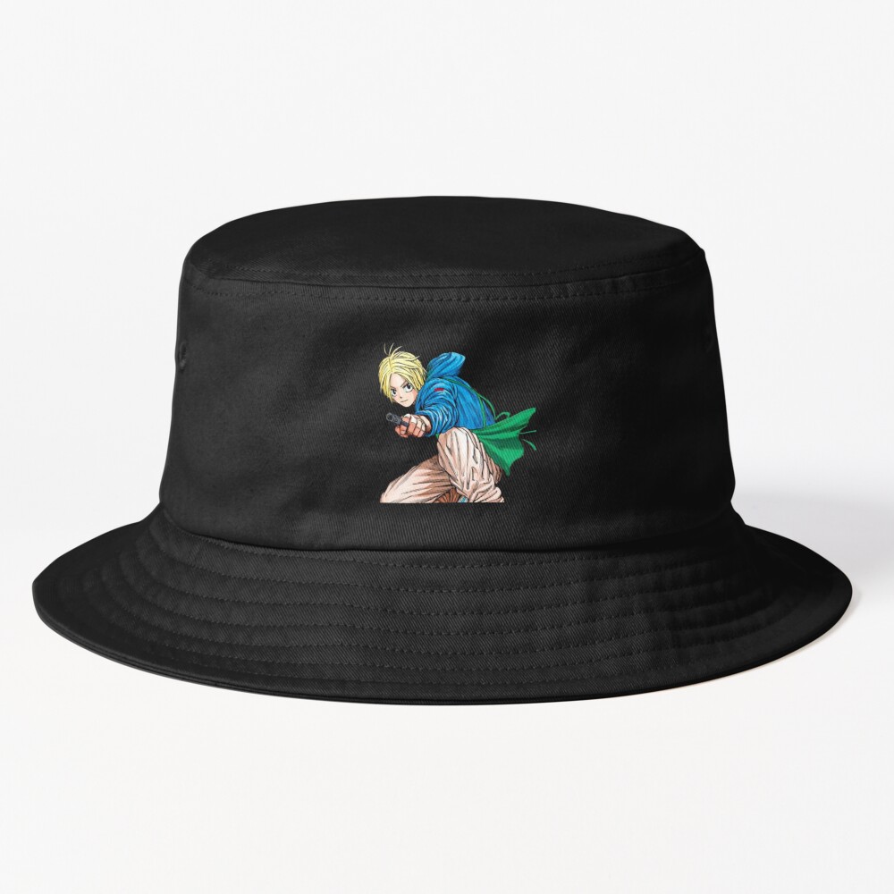 Shin Asakura Vintage Graphic Print Bucket Hat