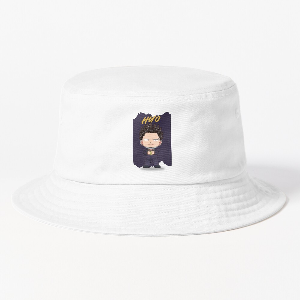 Chibi Hyo Graphic Print Bucket Hat