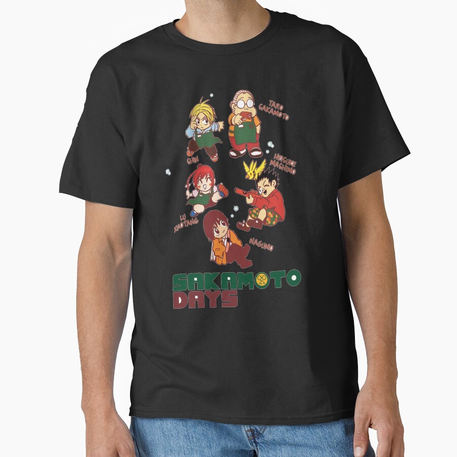 Modern Collectible Artwork Series Sakamoto Days T-shirt - Image 3