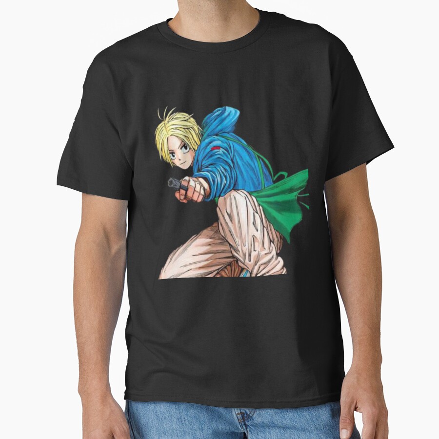Shin Asakura Retro Stylish Fan Anime T-shirt - Image 2