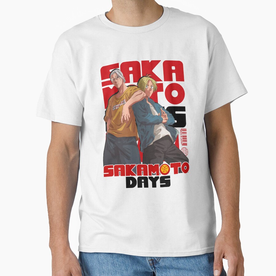 Taro Sakamoto Modern Legacy Graphic Anime T-shirt - Image 2
