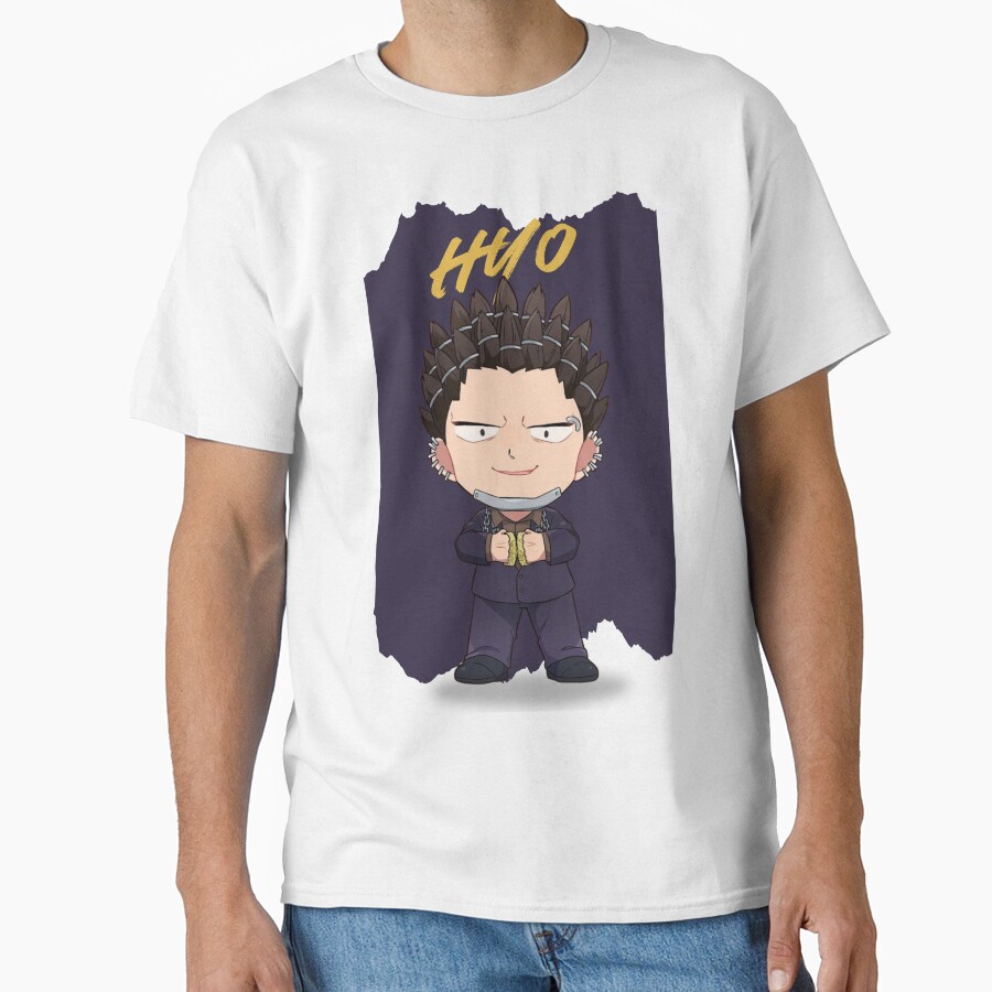 Chibi Hyo Retro Print Print T-shirt