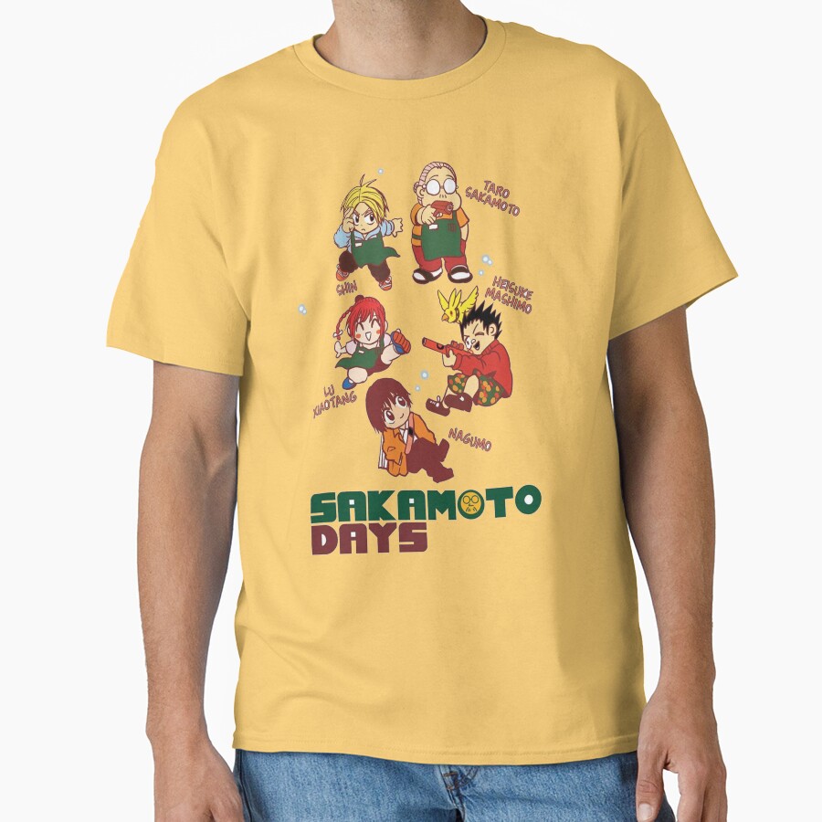 Modern Collectible Artwork Series Sakamoto Days T-shirt - Image 6