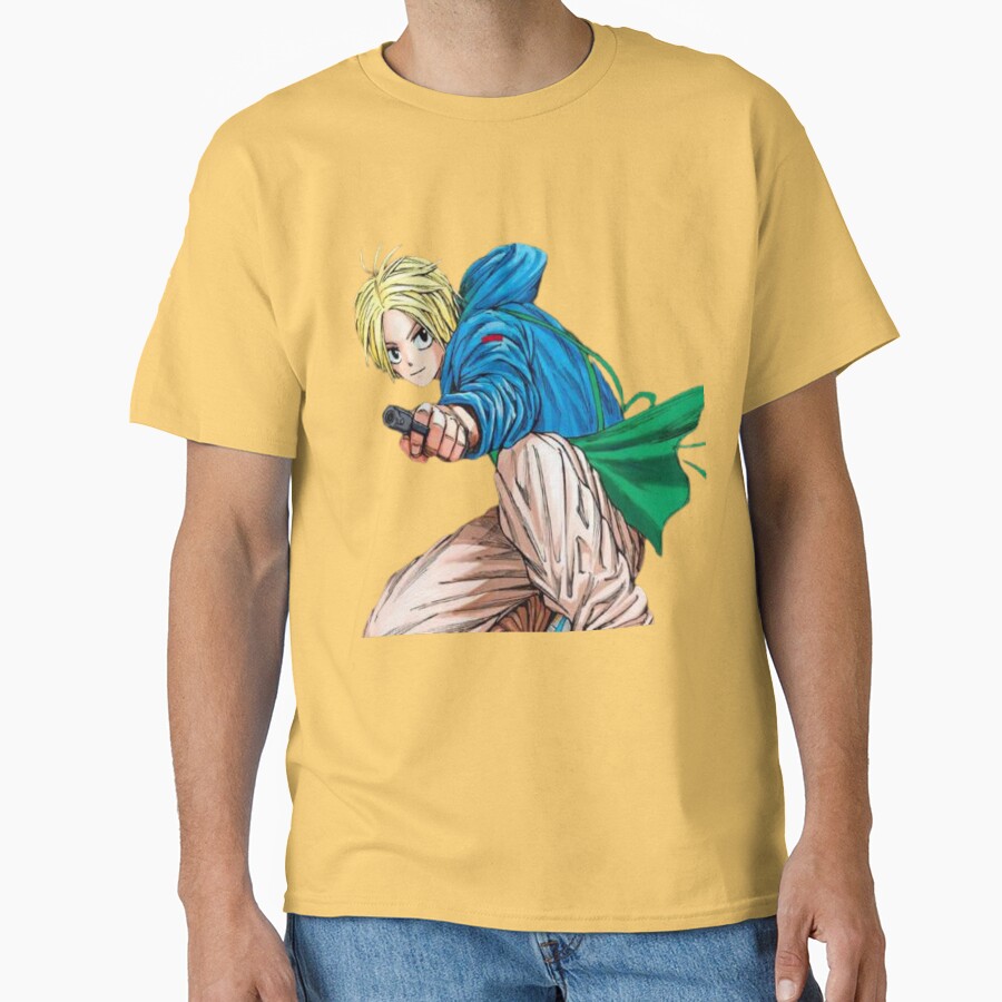 Shin Asakura Retro Stylish Fan Anime T-shirt - Image 6