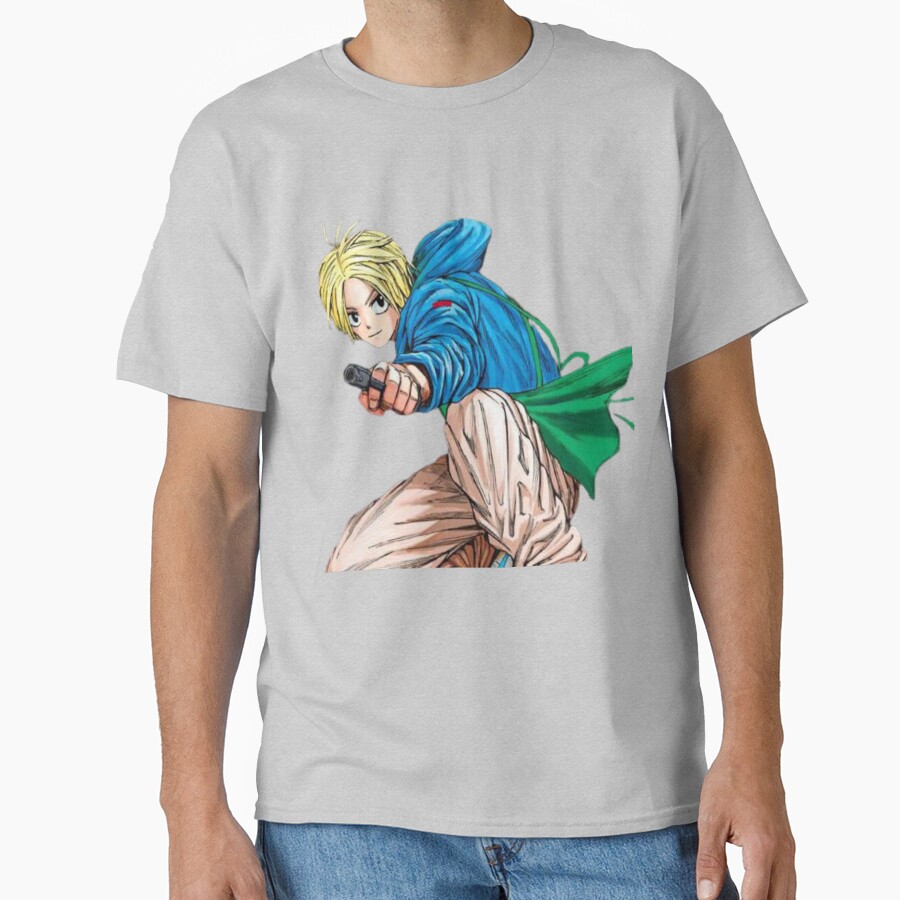 Shin Asakura Retro Stylish Fan Anime T-shirt - Image 3