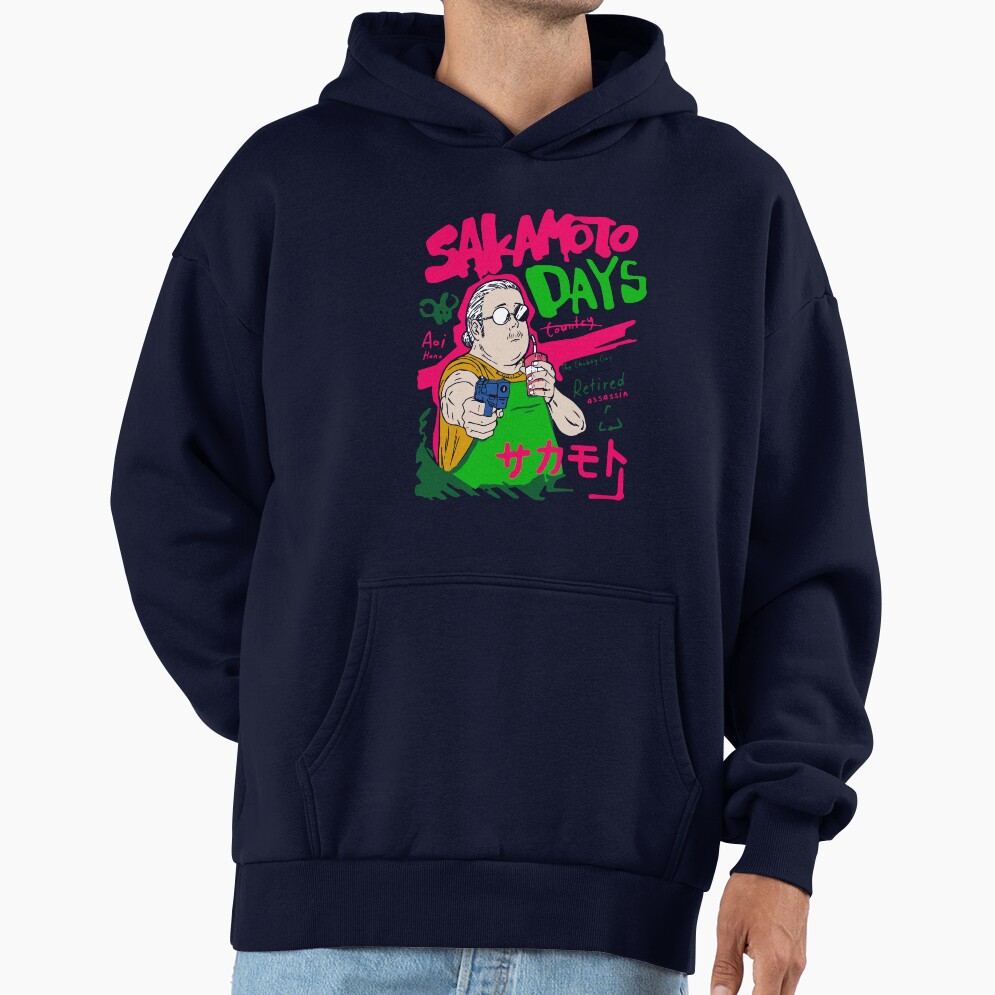 Vintage Fan Anime Sakamoto Days Hoodie - Image 5