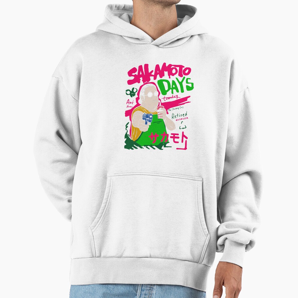 Vintage Fan Anime Sakamoto Days Hoodie - Image 2