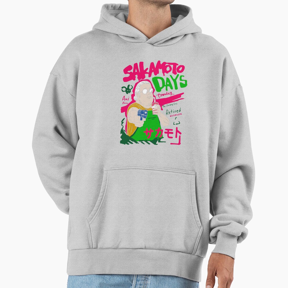 Vintage Fan Anime Sakamoto Days Hoodie - Image 4