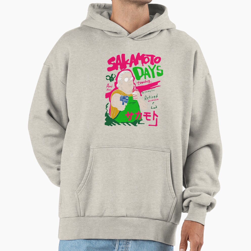 Vintage Fan Anime Sakamoto Days Hoodie - Image 3