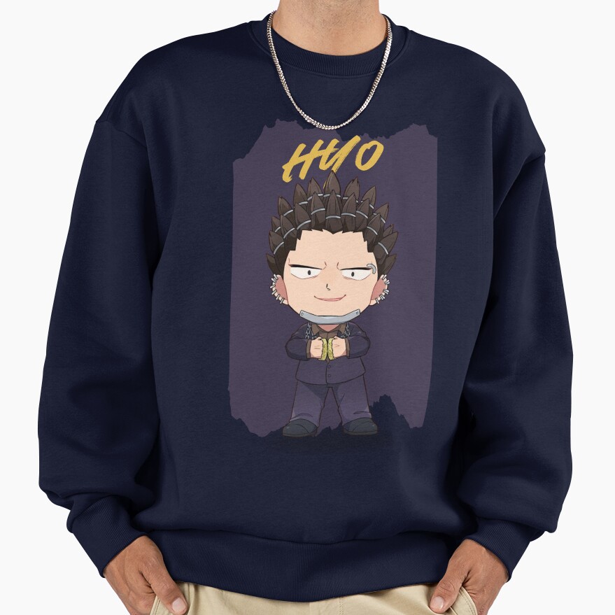 Chibi Hyo Retro Print Print Sweatshirt - Image 5
