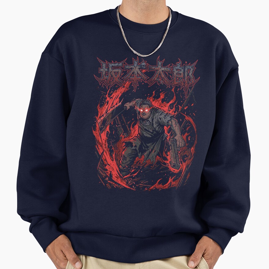 Sakamoto Dark Art Sweatshirt - Image 5