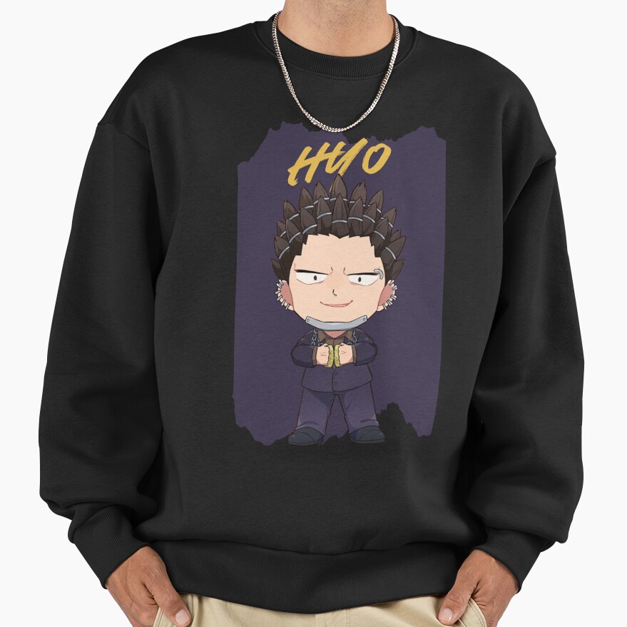 Chibi Hyo Retro Print Print Sweatshirt - Image 2