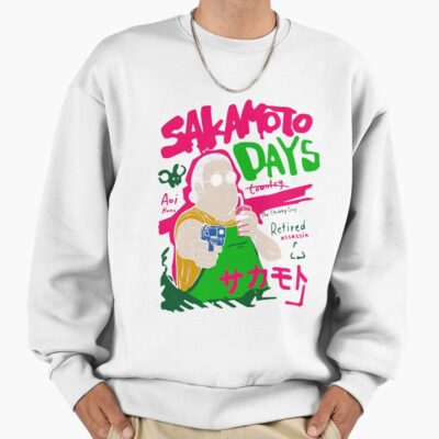 Alternative view of Vintage Fan Anime Sakamoto Days Sweatshirt