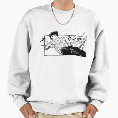 Alternative view of Nagumo Vintage Fan Anime Sweatshirt