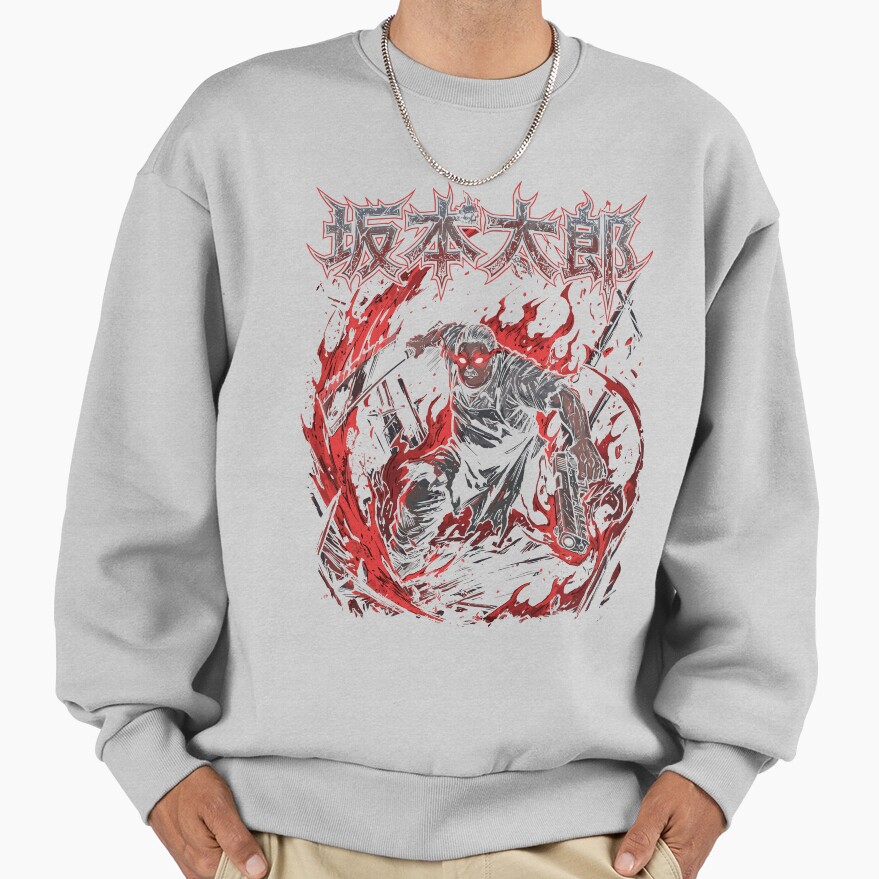 Sakamoto Dark Art Sweatshirt - Image 4
