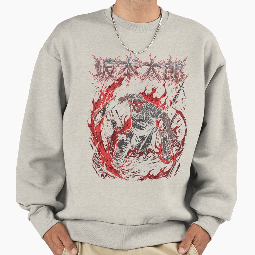 Sakamoto Dark Art Sweatshirt - Image 3