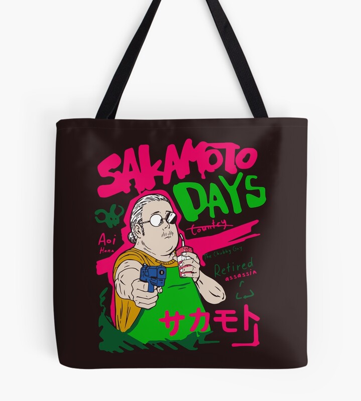 Retro Iconic Artwork Edition Sakamoto Days Tote Bag