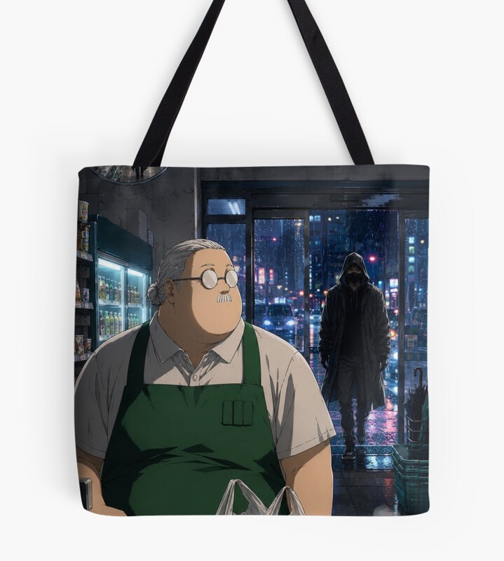 Artwork Edition Sakamoto Days Tote Bag