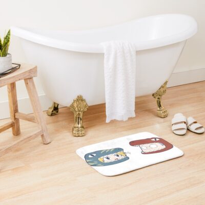 Alternative view of The Chibi Teacher And His Chibi Student Bath Mat