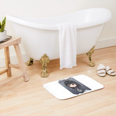 Alternative view of Chibi Osaragi Bath Mat