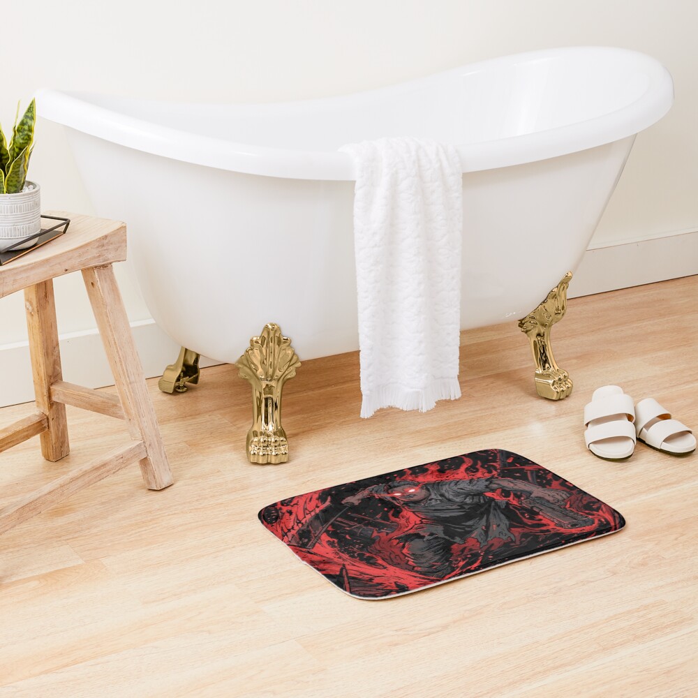 Sakamoto Dark Art Bath Mat - Image 2