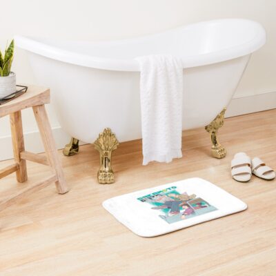 Alternative view of Sakamoto Days Manga Bath Mat