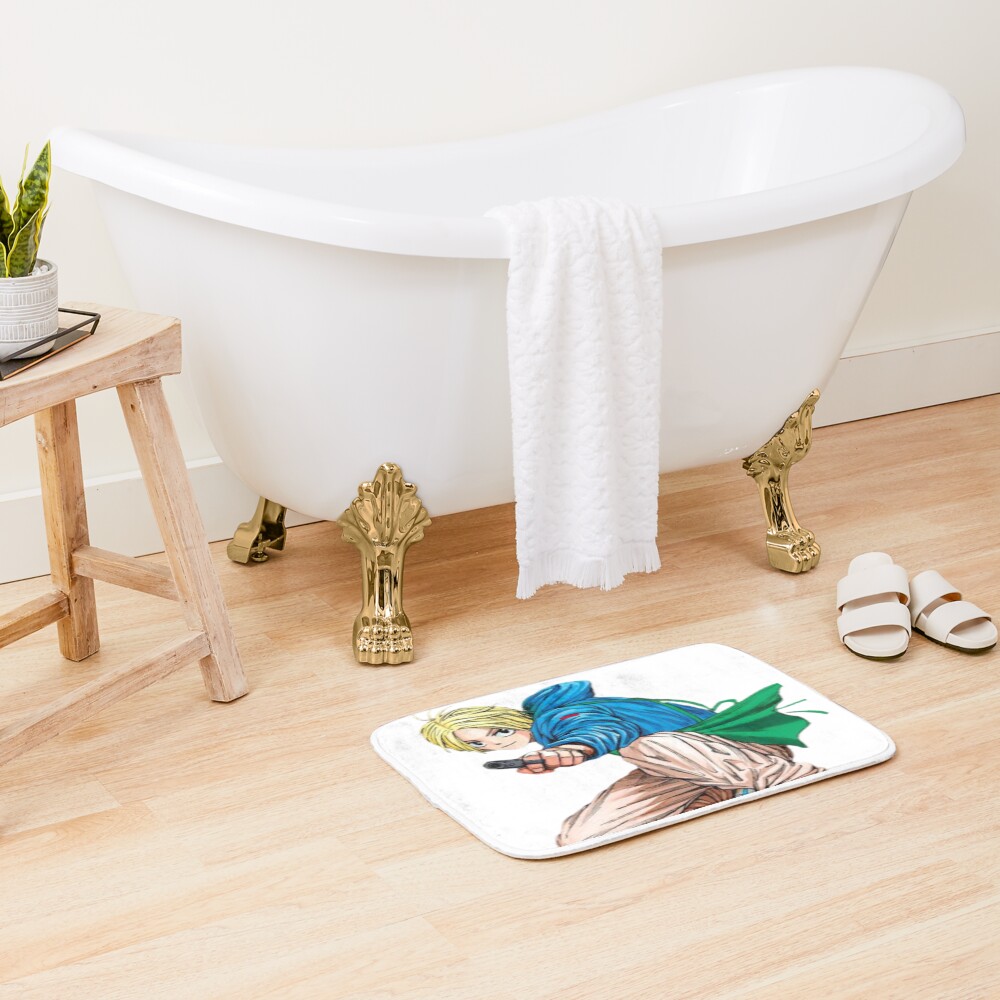 Shin Asakura Vintage Graphic Print Bath Mat - Image 2