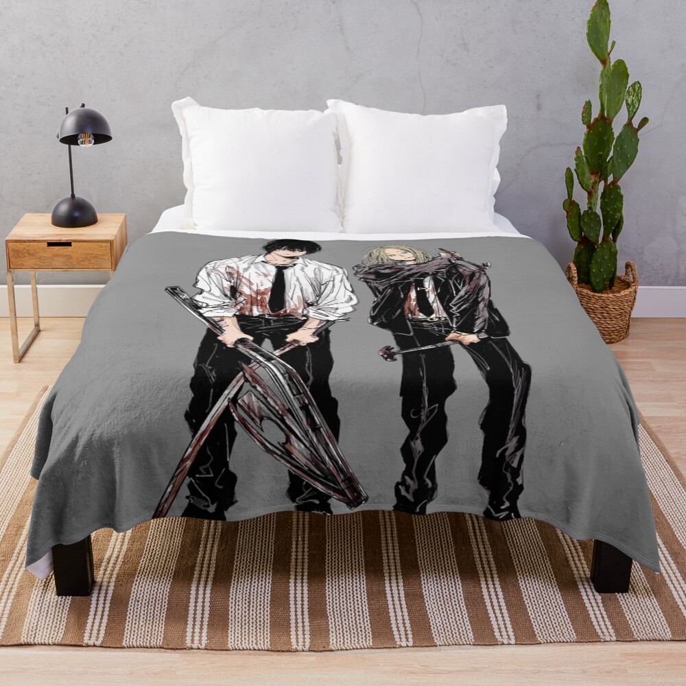 Nagumo And Shishiba Throw Blanket