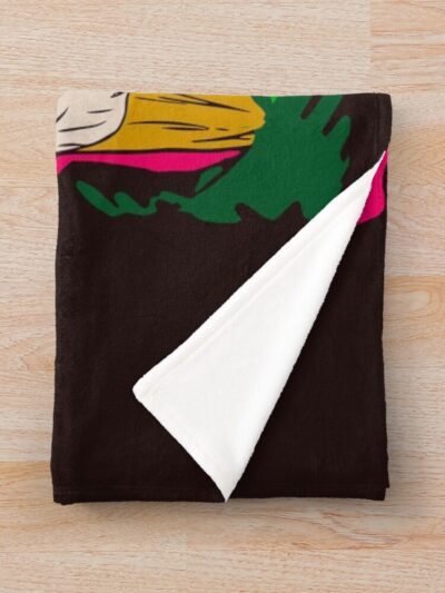 Alternative view of Retro Iconic Artwork Edition Sakamoto Days Throw Blanket
