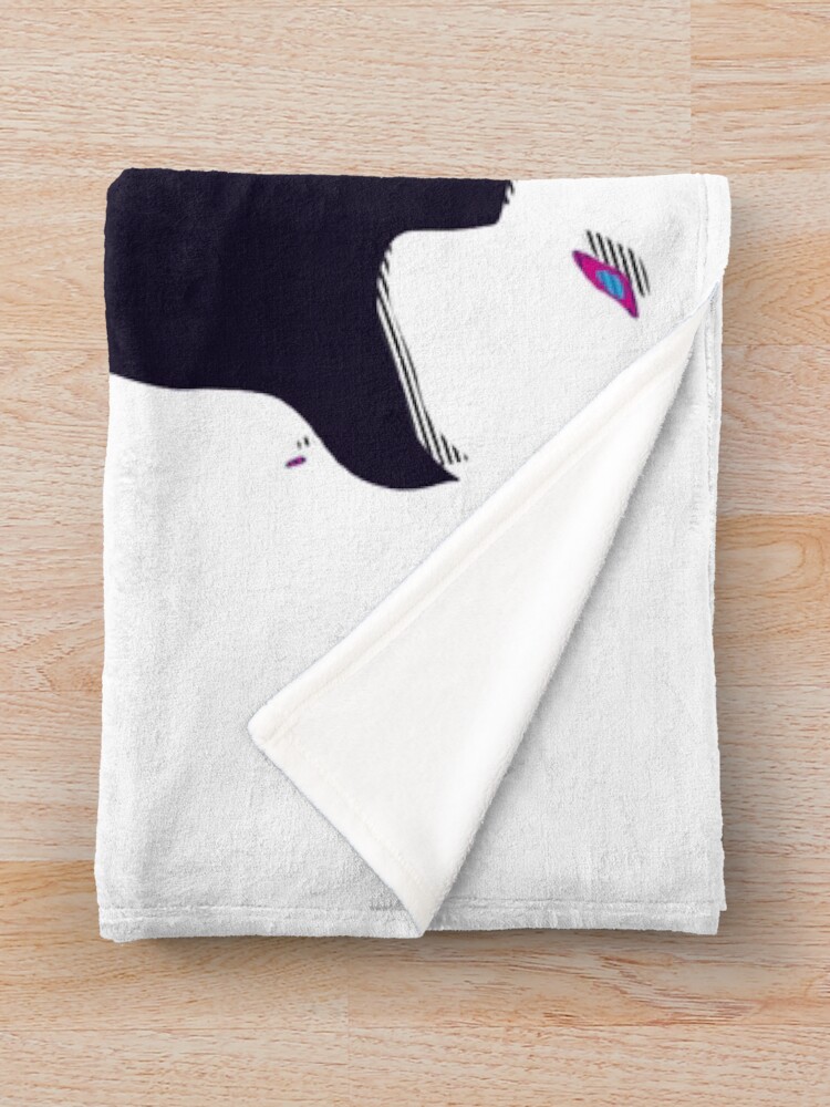 Yoichi Nagumo Retro 90s Throw Blanket - Image 2